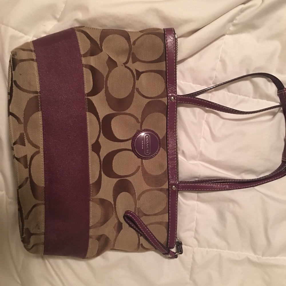 Coach purse (well loved)